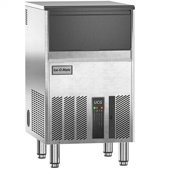 Ice-O-Matic UCG080A Full Size Cube Undercounter Ice Maker with 33 lbs Bin, 99 lbs/Day
