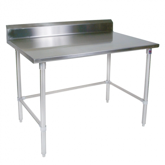 14 Gauge Stainless Steel Bakery and Commercial Work Table with Open Base 36  x 48