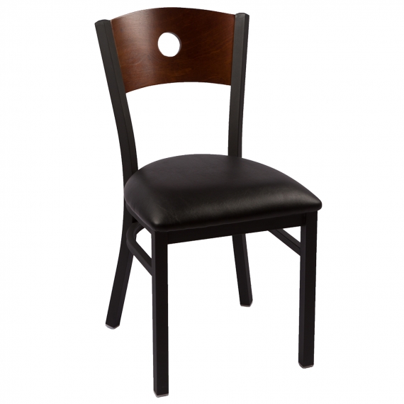 JMC Furniture CIRCLE SERIES CLEAR COAT CHAIR VINYL Indoor Side Chair