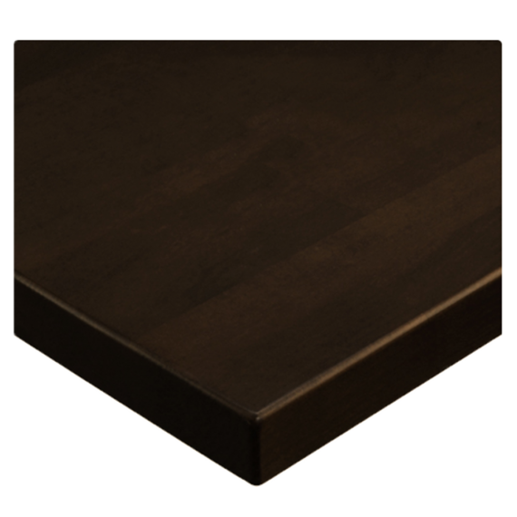 JMC Furniture SOLID WOOD 30 ROUND DARK WALNUT Wood Table Top