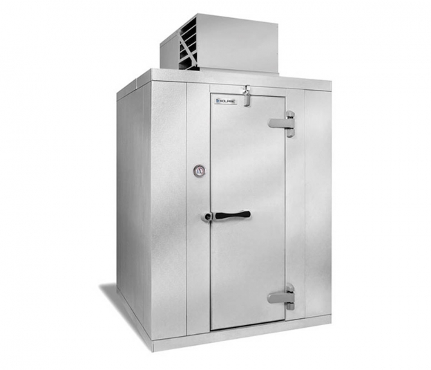 Kolpak QS6-1006-FT 6' X 10' Indoor Walk-In Freezer, Self-Contained