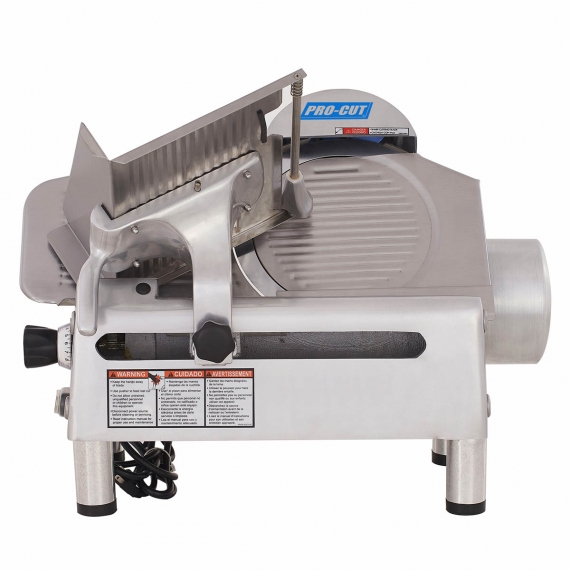 Pro-Cut KMS-12 Manual Feed Meat Slicer with 12 Blade, 1-1/2