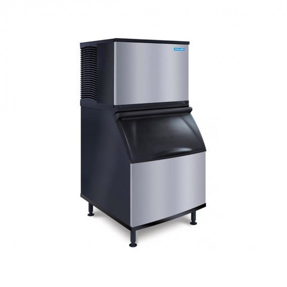 Koolaire KYT0500W/K400 560 lbs Half Cube Ice Maker with Bin, 365 lbs Storage, Water Cooled