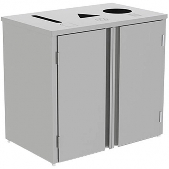 Lakeside 3315 Metal Recycling Receptacle / Container