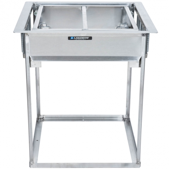 Lakeside 977 Drop-In Tray & Glass Rack Dispenser For 10” x 20” or 20” x 20” Trays