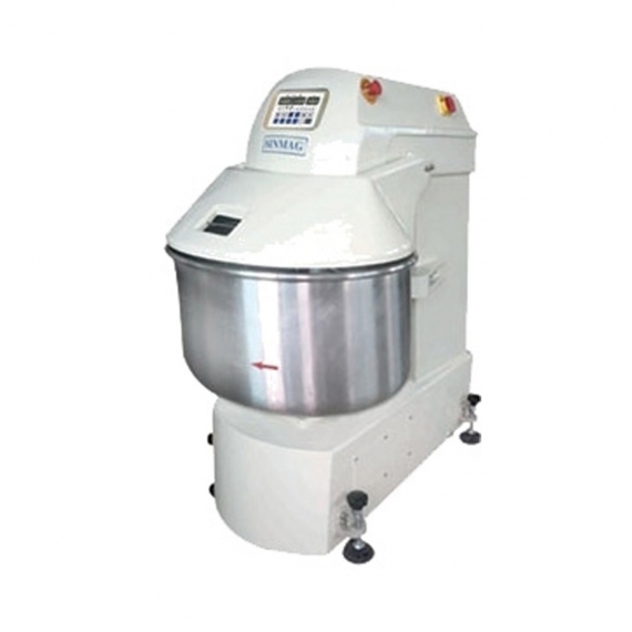 LBC Bakery KM-80T Spiral Mixer with Fixed Bowl, 2-Speed, 166 Ibs Dough Capacity