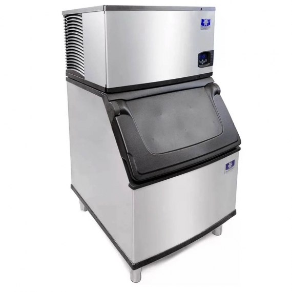 Manitowoc IRT0500A/D400 Air-Cooled Extra-Large Cube 500 lbs Ice Maker with 365 lbs Storage Bin