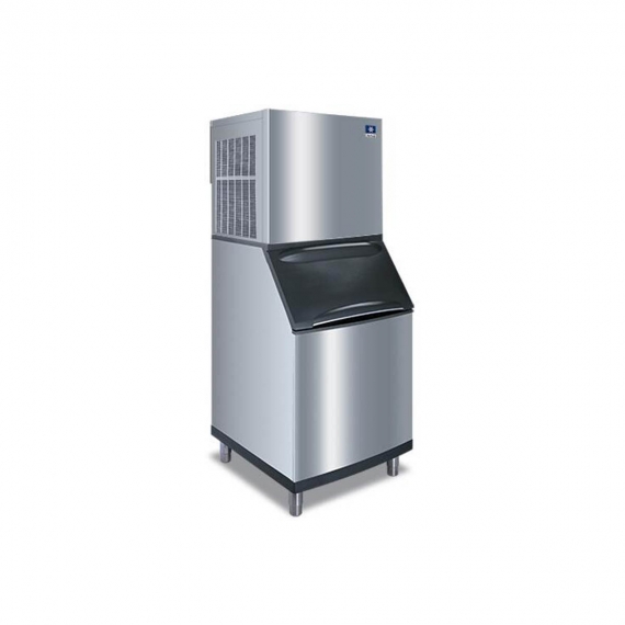 Manitowoc RNF1100W/D570 Water-Cooled Nugget 1158 lbs Ice Maker with 532 lbs Storage Bin