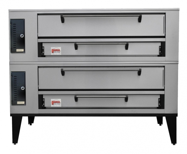 Marsal SD-10866 STACKED Gas Double Deck Pizza Oven, Two 10