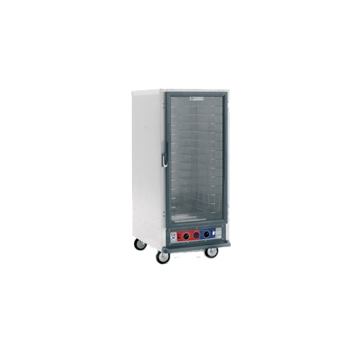 Metro C517-PFC-L Mobile 3/4 Height Non-Insulated Proofing Holding Cabinet, (1) Clear Polycarbonate Door 