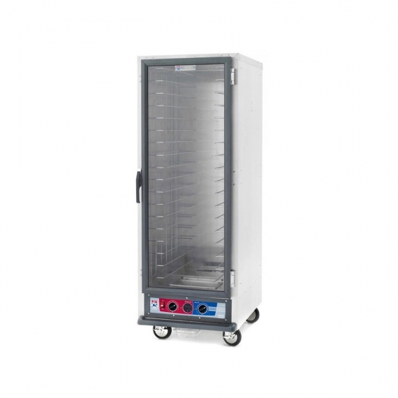 Metro C519-PFC-4 Mobile Full Height Non-Insulated Proofing Holding Cabinet, Clear Polycarbonate Door Fixed Wire Slides, 120V, 60Hz, 1440W