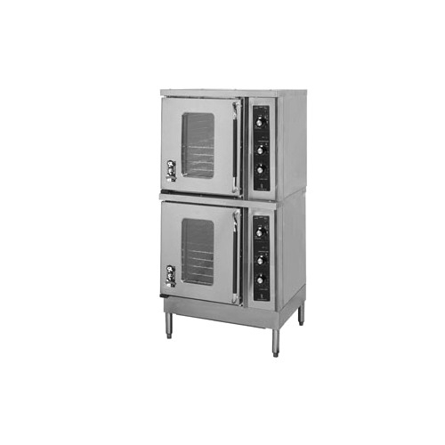 Montague Company 2EK8(N) Electric Convection Oven w/ Double-Deck, Half-Size, Thermostatic Controls