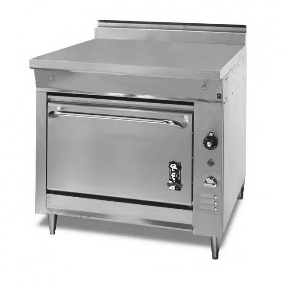 Montague Company V136S Heavy-Duty Range Type Gas Oven w/ Thermostatic Control, 40,000 BTU