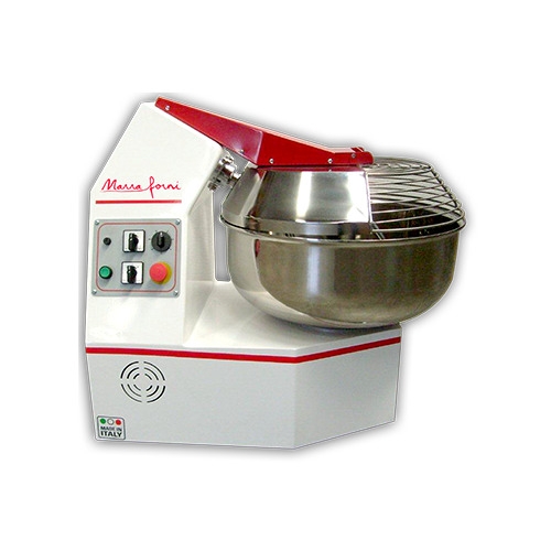 Marra Forni FC35M Forked Dough Mixer with 42-Qt Fixed Bowl, Single Speed, 77 Ibs Dough Capacity, 1-1/2 Hp