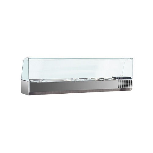Marra Forni GAC166 Refrigerated Countertop Pan Rail
