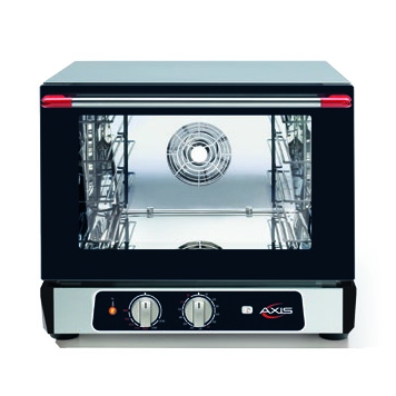 Axis AX-C513RH Single Deck Half Size Electric Convection Oven with Manual Controls