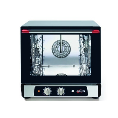 Axis AX-C514RH Single Deck Half Size Electric Convection Oven with Manual Controls