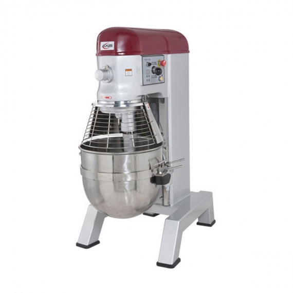 Axis AX-M80 Floor Model 80-Qt Planetary Mixer with Timer, #12 Hub, 4-Speed, 4 Hp