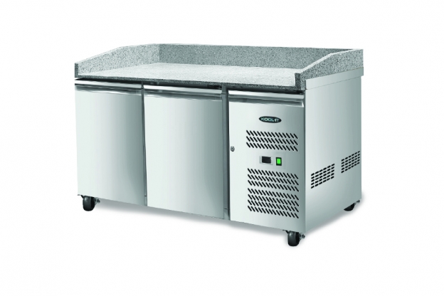 Kool-It KPZ-80-2 Pizza Prep Table Refrigerated Counter