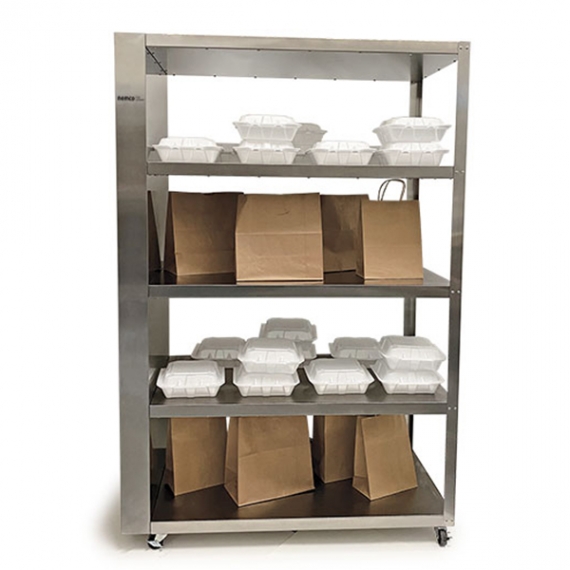 Nemco 6303-3 To-Go & Delivery Staging Shelving Unit