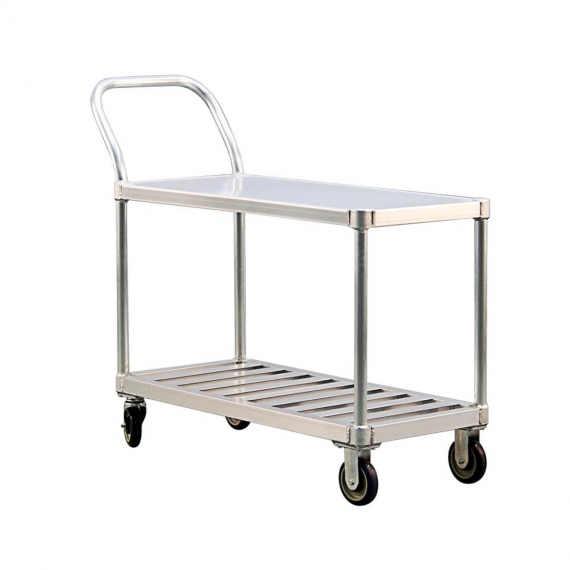 New Age 1416 Metal Bussing Utility Transport Cart