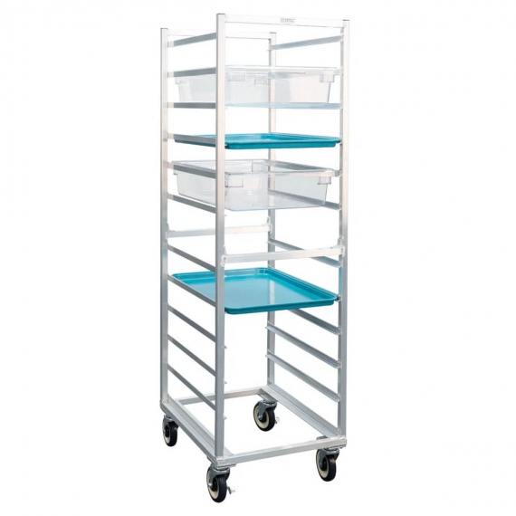 New Age Industrial 1482 Full Height Mobile Poly Box / Sheet Pan Rack