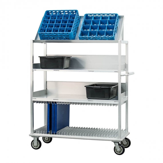 New Age 50802 Metal Bussing Utility Transport Cart