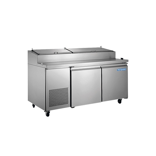 Norpole NP2R-PT Pizza Prep Table Refrigerated Counter