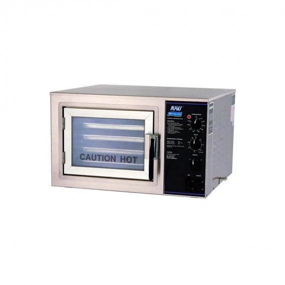 NU-VU XO-1 Single-Deck Half-Size Electric Convection Oven w/ Solid State Controls, Stackable