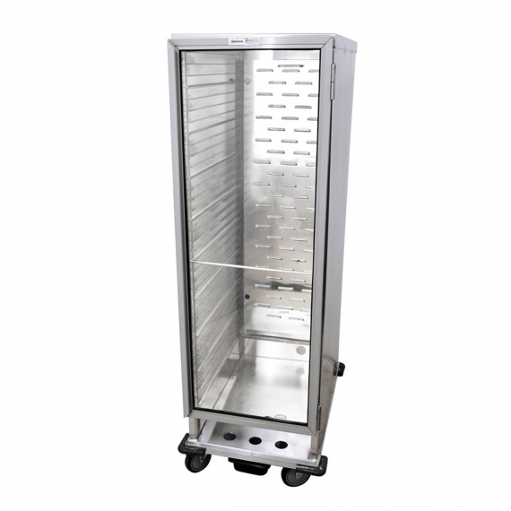 Omcan USA 31834 Mobile Full Height Non-Insulated Heated/Proofing Cabinet, (1) Glass Door