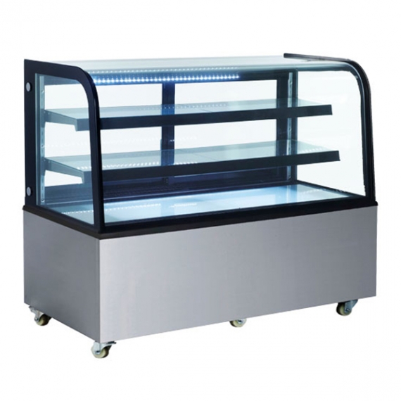Omcan USA 47104 Non-Refrigerated Bakery Display Case