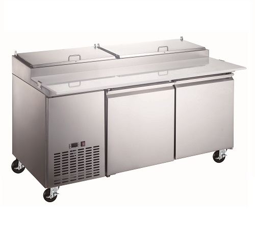 Omcan USA 59043 Pizza Prep Table Refrigerated Counter