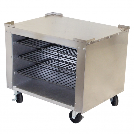 Peerless SPK31 Oven Stand, all stainless top, sides, back & legs, for counter models