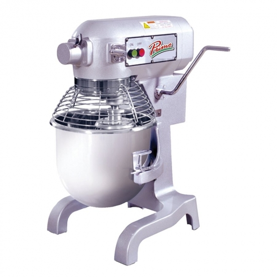 Primo PM-20 Countertop 20-Qt Planetary Mixer with Guard, #12 Hub, 3-Speed, 1-1/2 Hp