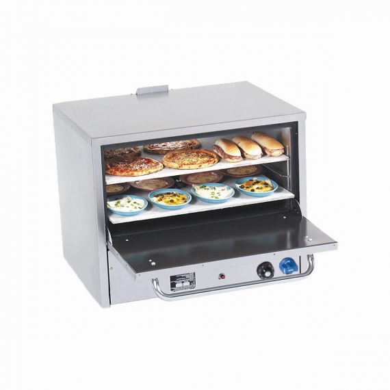 Comstock-Castle PO26 Double Deck Gas Countertop Pizza Oven w/ 2 Heart Decks, 30,000 BTU