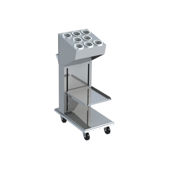 Piper Products 2ATCA-ST-OSW8 Flatware & Tray Cart