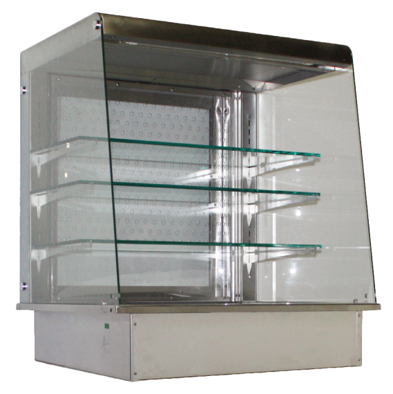 Piper Products OTA-3 Drop In Non-Refrigerated Display Case