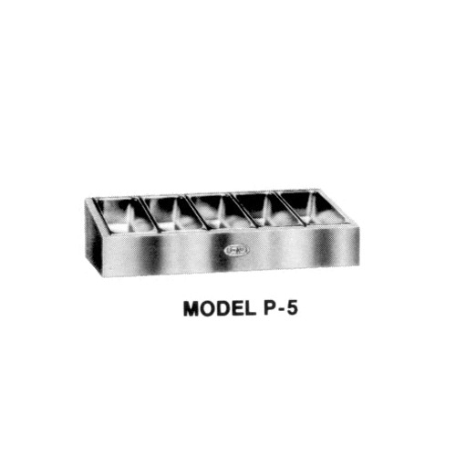 Piper Products P-5 Cylinder Holder / Dispenser Flatware Holder