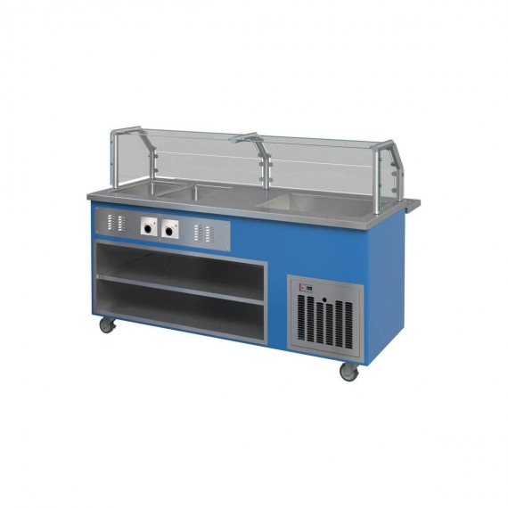 Piper Products R2H-4CI Hot & Cold Serving Counter