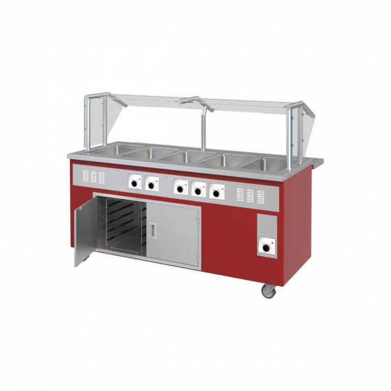 Piper Products R5-HF Electric Hot Food Serving Counter