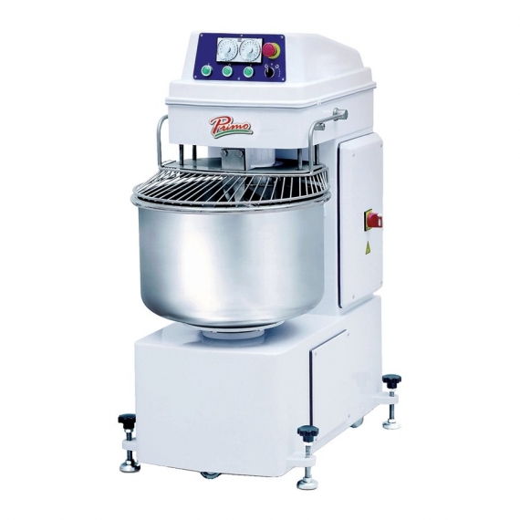 Primo PSM-120E Spiral Mixer with 204-Qt Bowl, 2-Speed, 265 lbs Dough Capacity