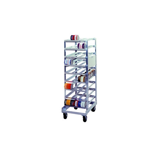 Prairie View CR1620 Aluminum Full Size Mobile Can Rack, 162 (#10 Cans), 216 (#5 Cans)