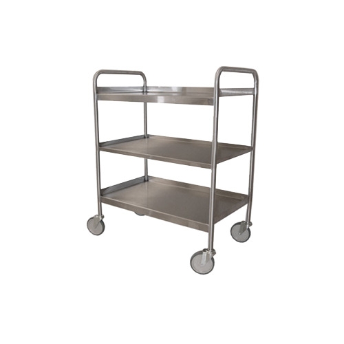 Prairie View UCSS1830-3 Stainless Steel Utility Carts with 3 Tier - 19