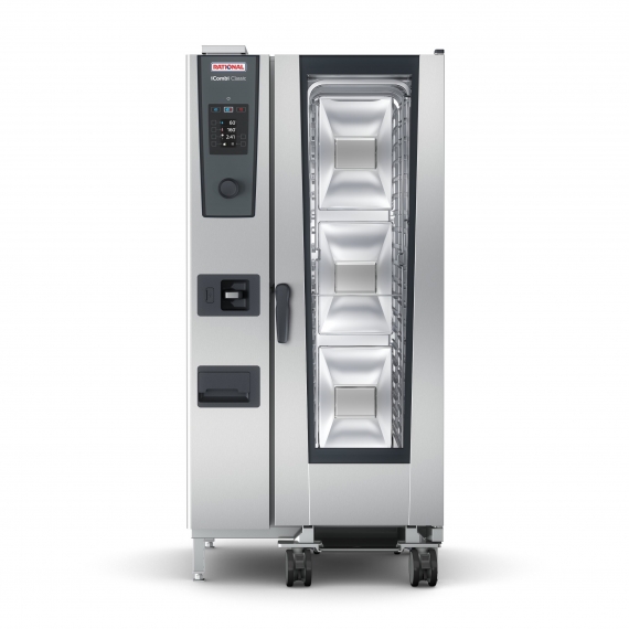 RATIONAL ICC (LM200FE) Half-Size Electric Combi Oven w/ Manual Controls, Steam Generator, 208-240v