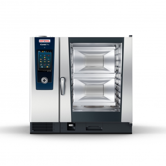 RATIONAL ICP 10-FULL E 208/240V 3 PH (LM100EE) iCombi Pro® Full Size Electric Combi Oven w/ 10 Pans, Programmable Controls