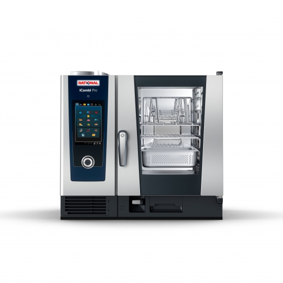 RATIONAL ICP 6-HALF E 208/240V 3 PH (LM100BE) iCombi Pro® Half Size Electric Combi Oven w/ 6 Pans, Programmable Controls