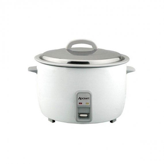 Adcraft RC-E25 Heavy-Duty Economy Rice Cooker w/ 25-Cup Capacity, Plastic Oversized Fork