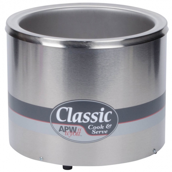 APW Wyott RCW-11 11 Qt Countertop Soup Warmer w/ Thermostatic Controls, 1.2 kW