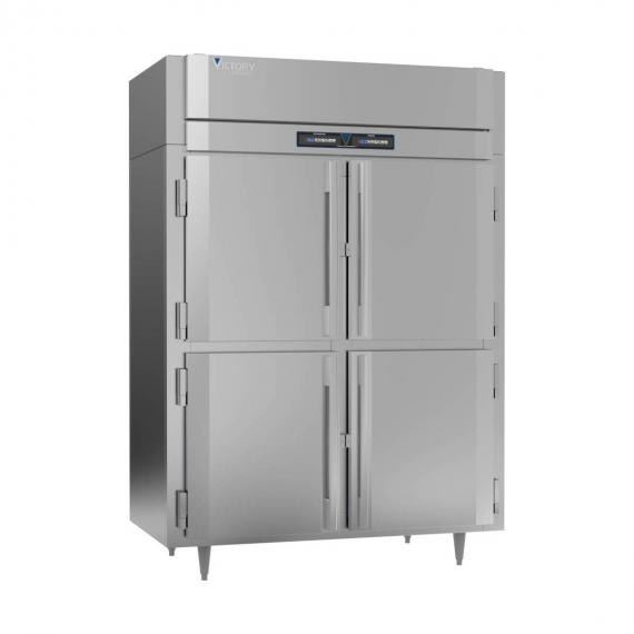 Victory RFSA-2D-S1-EW-PT-HD-HC Pass-Thru Refrigerator Freezer, 26 Cu. Ft. Per Section