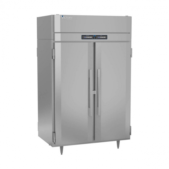 Victory RFSA-2D-S1-PT-HC Pass-Thru Refrigerator Freezer, 23 Cu. Ft. Per Section